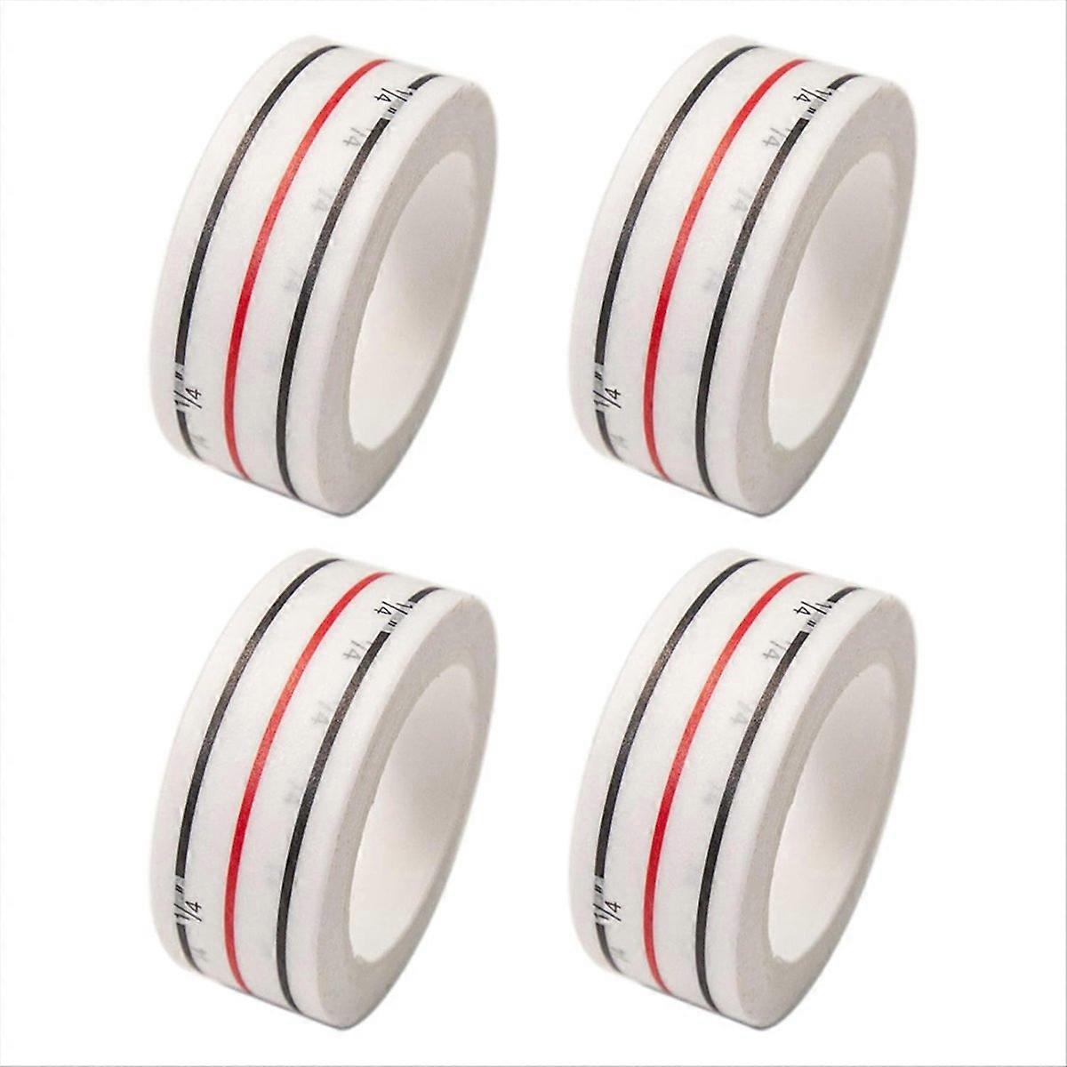 4pcs Seamingly Seam Guide Instruction Tool Sewing Basting Tape