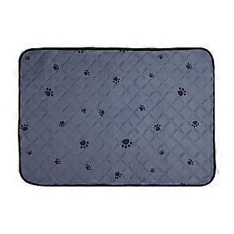 Selbstwärmende Haustiermatte für Katzen und Hunde, rutschfest, waschbar, Pfotenabdruck-Design, 30 x 40 cm, geeignet für kleine Haustiere