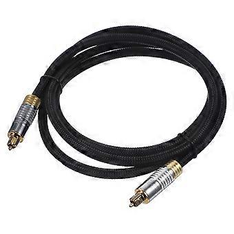 Optical Audio Cable Male to Male for Soundbar and TV, Clear Digital Sound, Stable Fiber Connection