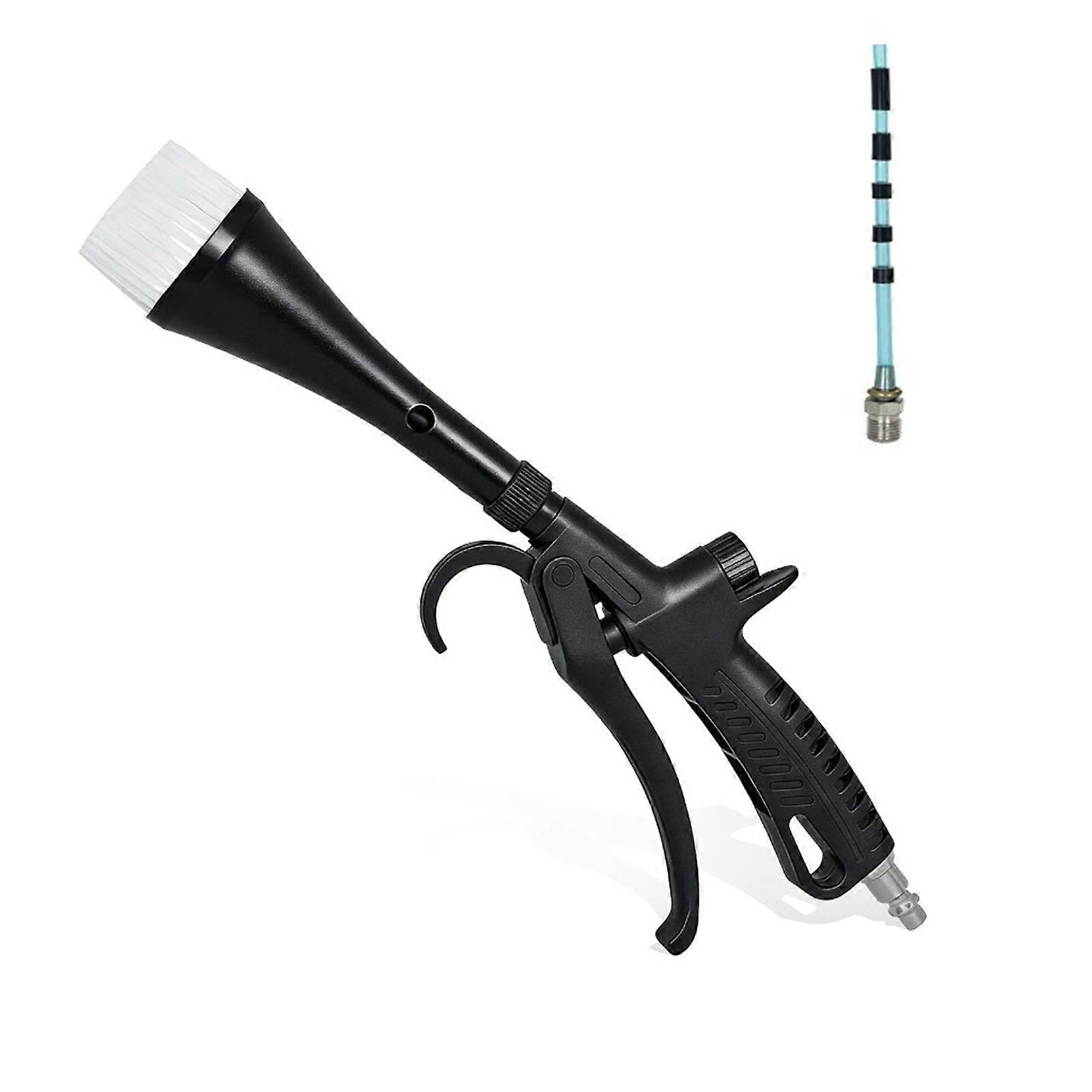 Handheld Air Dusters Guns With Quick Connecting Fitting Adjustable Ventilation Blower For Efficient Debris Removal Multicolor