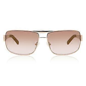 Guess GU6954 32G Vollrand-Sonnenbrille Gold Unisex Pilotenbrille UV2 Original