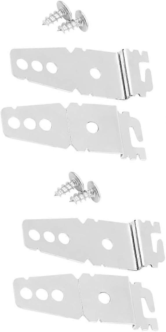 4pcs Dishwasher Mounting Clips Dishwasher Bracket Replacement for under Counter Mounting Kit