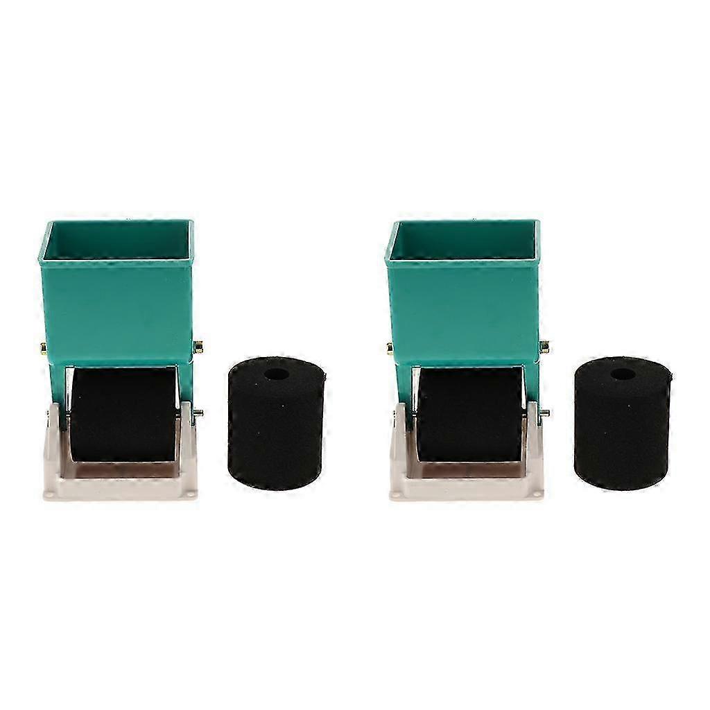 2x Handheld Spreader Adjustable Applicator Coated Glue Roller