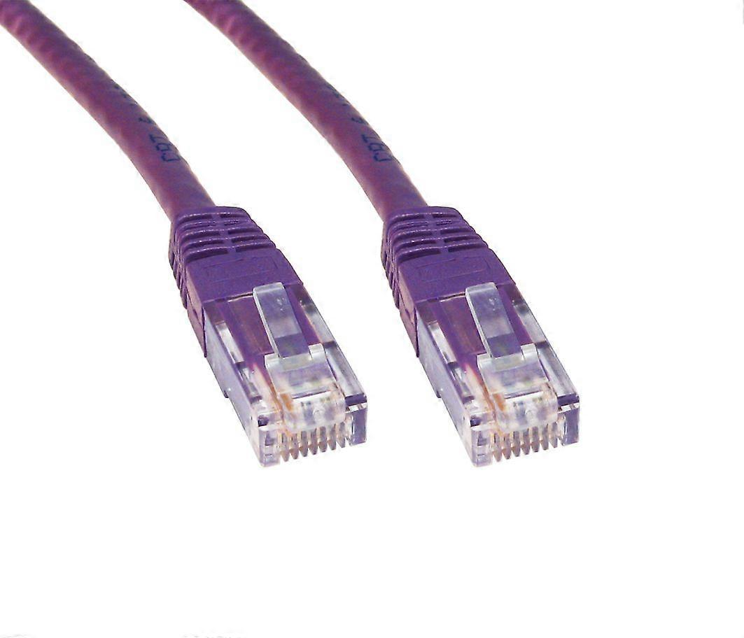 CMS Cables 0.5m Cat6 Networking Patch Cable - Violet