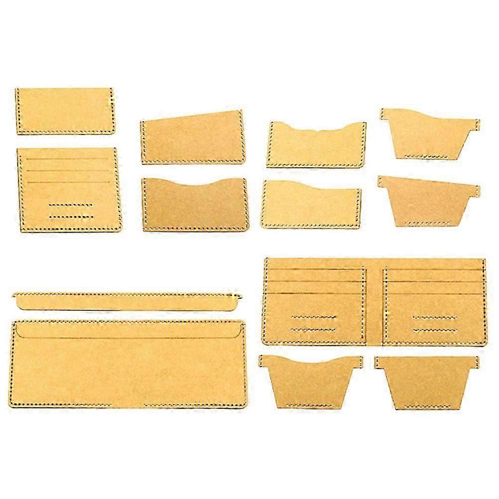 Patterns Template for Wallet Production 5Sets Acrylic