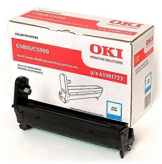 OKI Cyan Image Drum for C5800/C5900