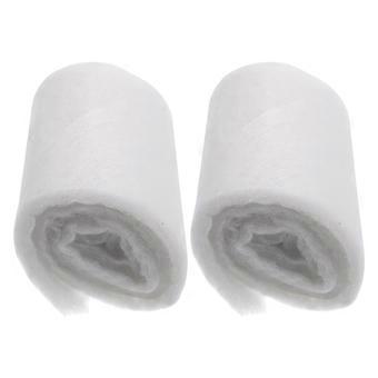 Coton filtrant (2 pièces) - Tampons filtrants biochimiques épais pour aquarium