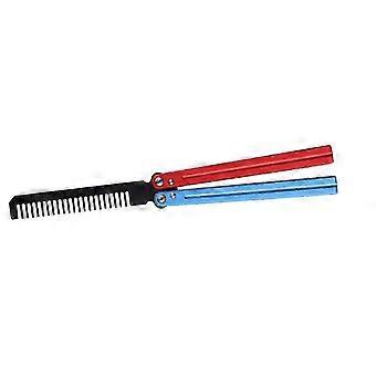 2026 Butterfly Combs Folding Combs Metal for Practice Training Indoor Outdoor Use