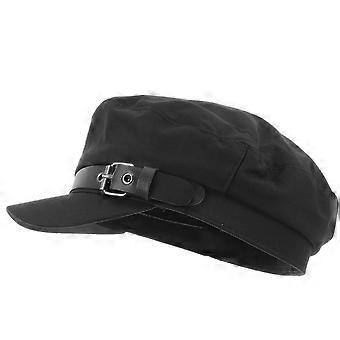 Women Beret Leather Buckle Beret Fashion Peaked Caps All-match Lady Hat