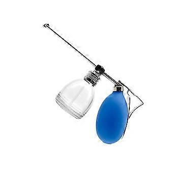 Aftershave Gasbag Bottle Blue Glass Spray Bottle for Storage 1Pcs