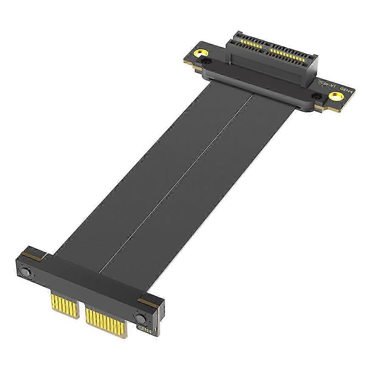 PCI-E PCI Express 4.0 1X Extension Cable ( 90 Degree Direction)