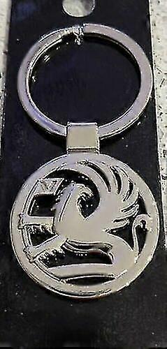 Vauxhall Keyring Metal Key Ring Silver