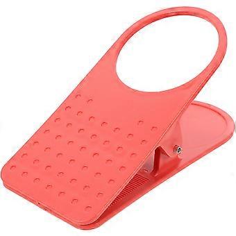 Plastic Clip On Table Cup Holder Clip Clamp (Random Color)