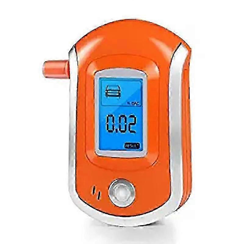 Bafômetro eletrônico, teste de álcool, bafômetro com sensor semicondutor, com display digital Lcd