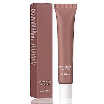 Shea Butter Lip Balm for Deep Hydration and Sheer Glossy Tint, Lightweight Moisturizer