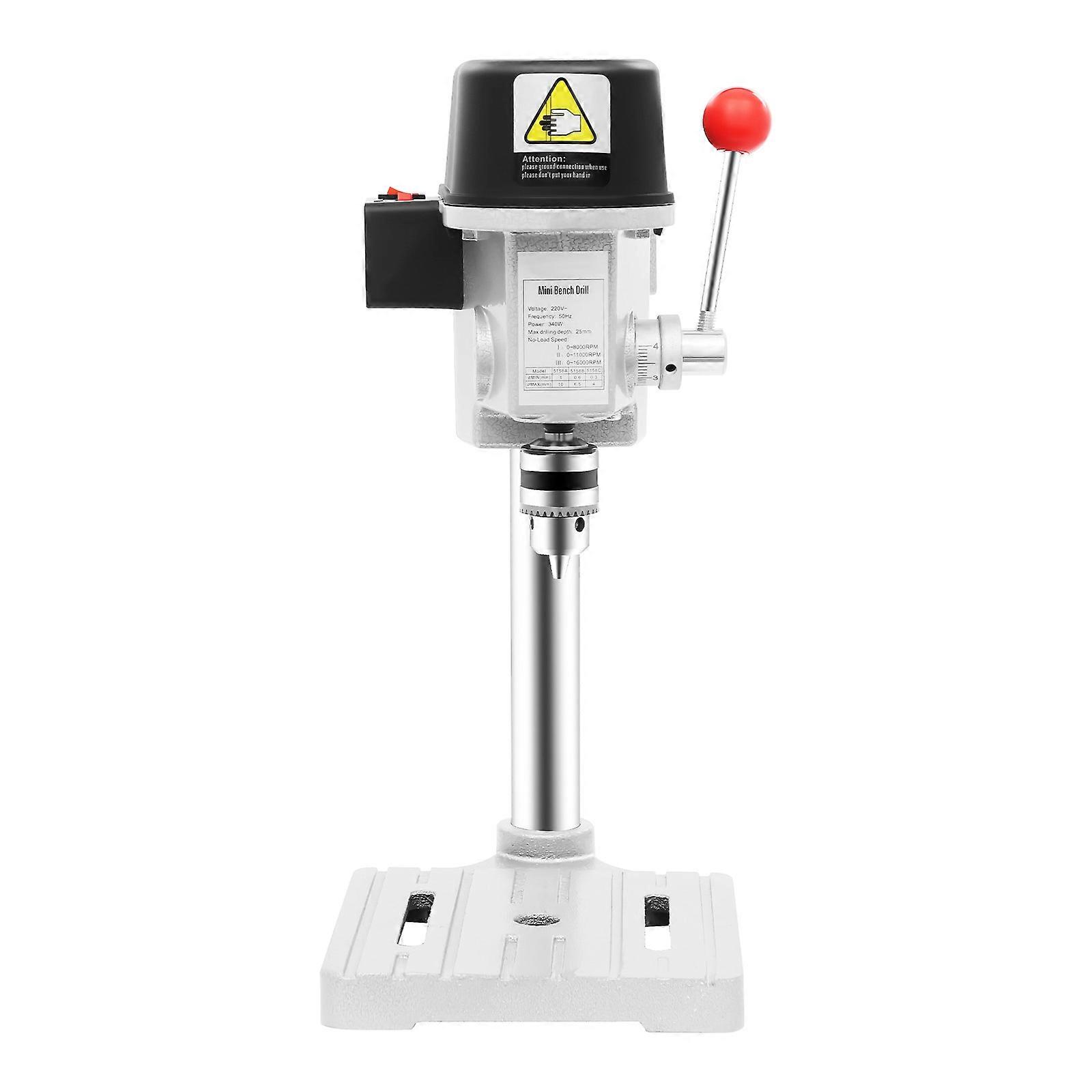 340W Portable Bench Drill Machine Mini Bench Drill Press Corded Mini Table Drill