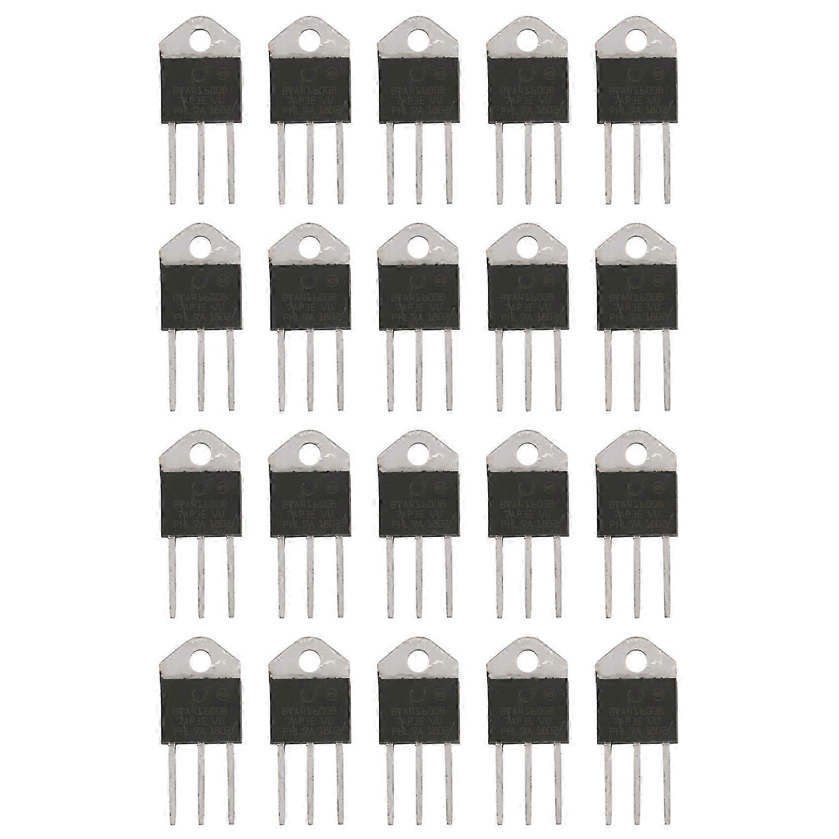 20X BTA41-600B 600V 40A Silicon Controller Rectifier Standard Triac