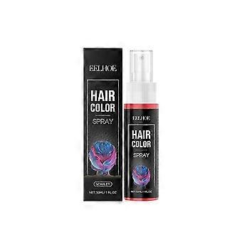 Limited time!!Eelhoe Red Temporary Hair Spray For Daily Styling Care, Easy To Color And Moisturize Hair Texture, Hair Spray