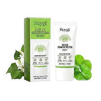 Hoygi Gentle Protective Cream Blocks Ultraviolet Rays And Protects The Skin. It Is A Long-Lasting Refreshing Moisturizing Protective Cream