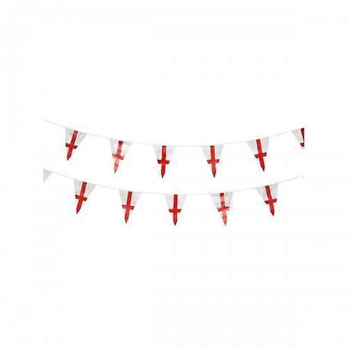 Smiffys Plastic St George Cross Bunting