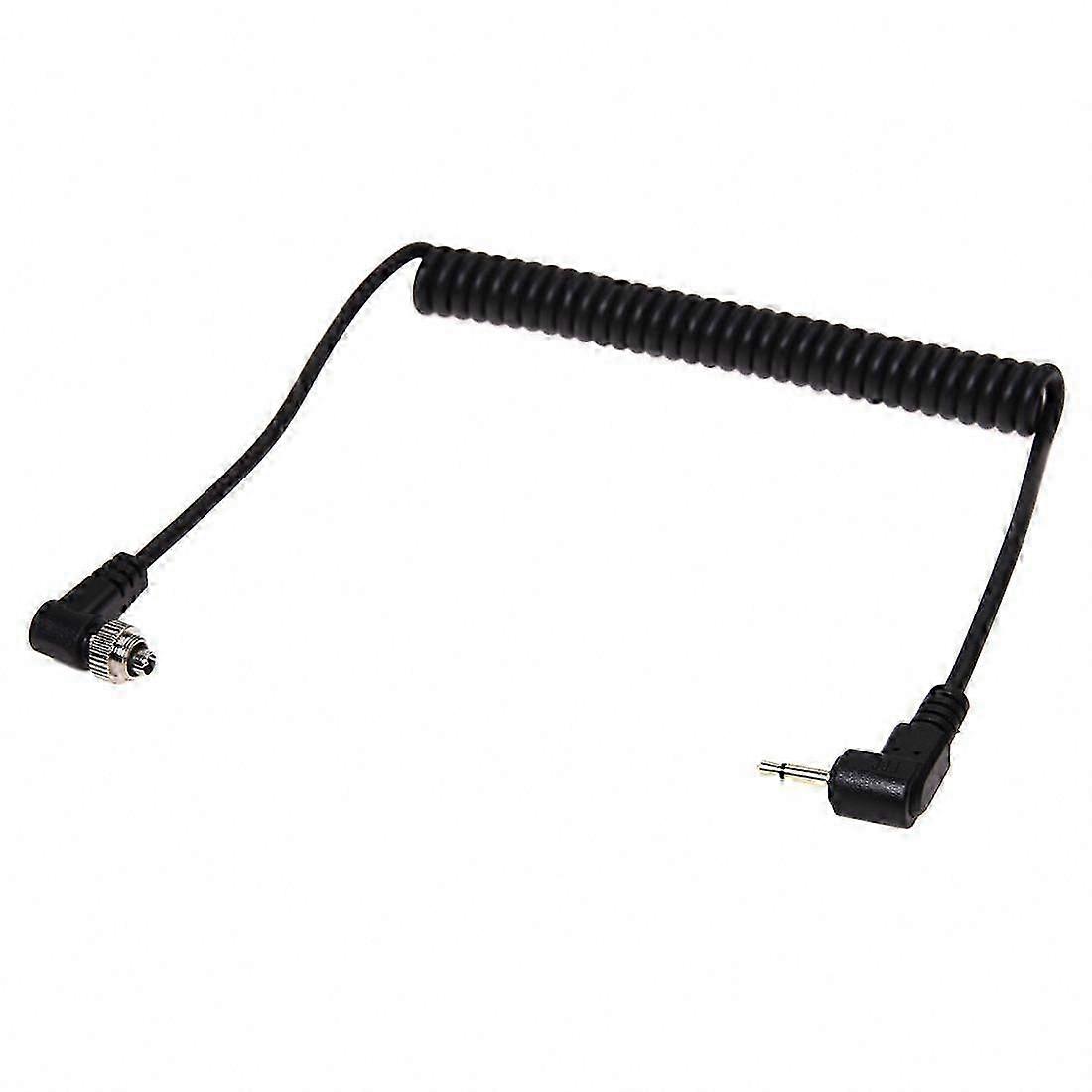 Secure Screw-Lock Flash Sync Cable, 2.5mm to Male PC Plug, Compatible with Trigger Studio Light