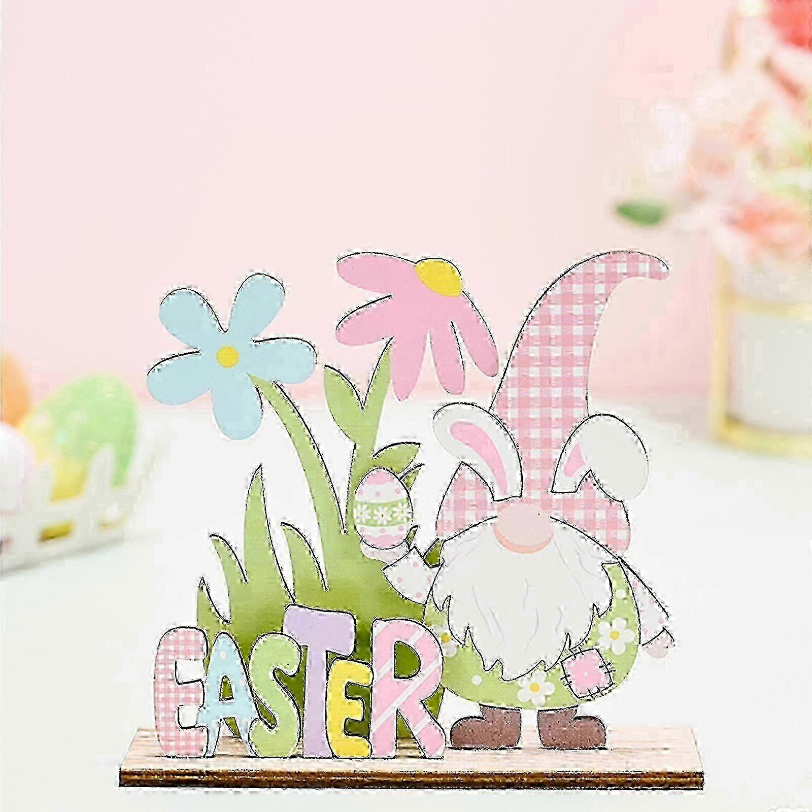 2022 Easter Decorations Easter Wood Printing Decorations Easter Layout ping