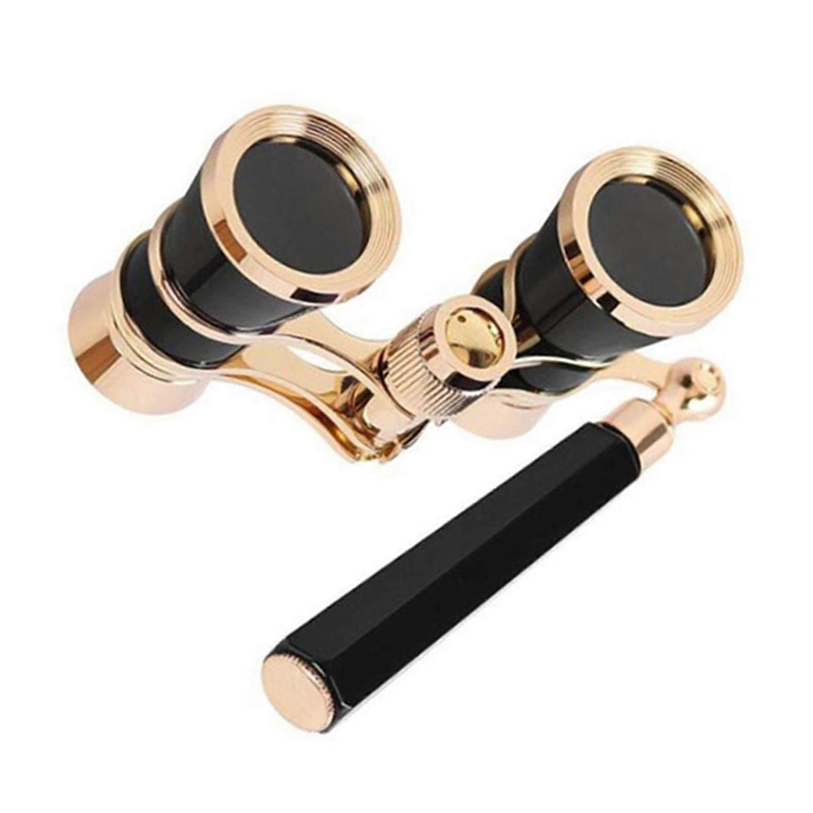 3x25 Foldable Metal Opera Glasses