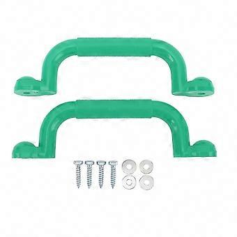 Playset, Climbing Frame & Play House Playground Handles 1 Pair Green Slip-Resistant Sturdy Large Safety Grips