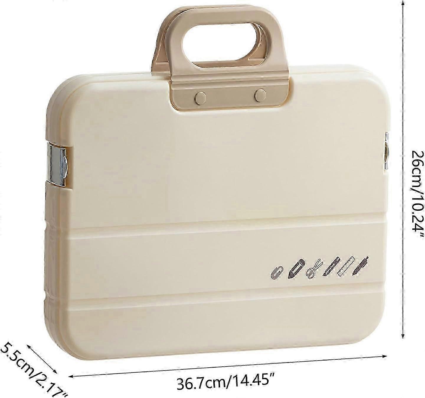 Multi-functional document organiser for school and office supplies
