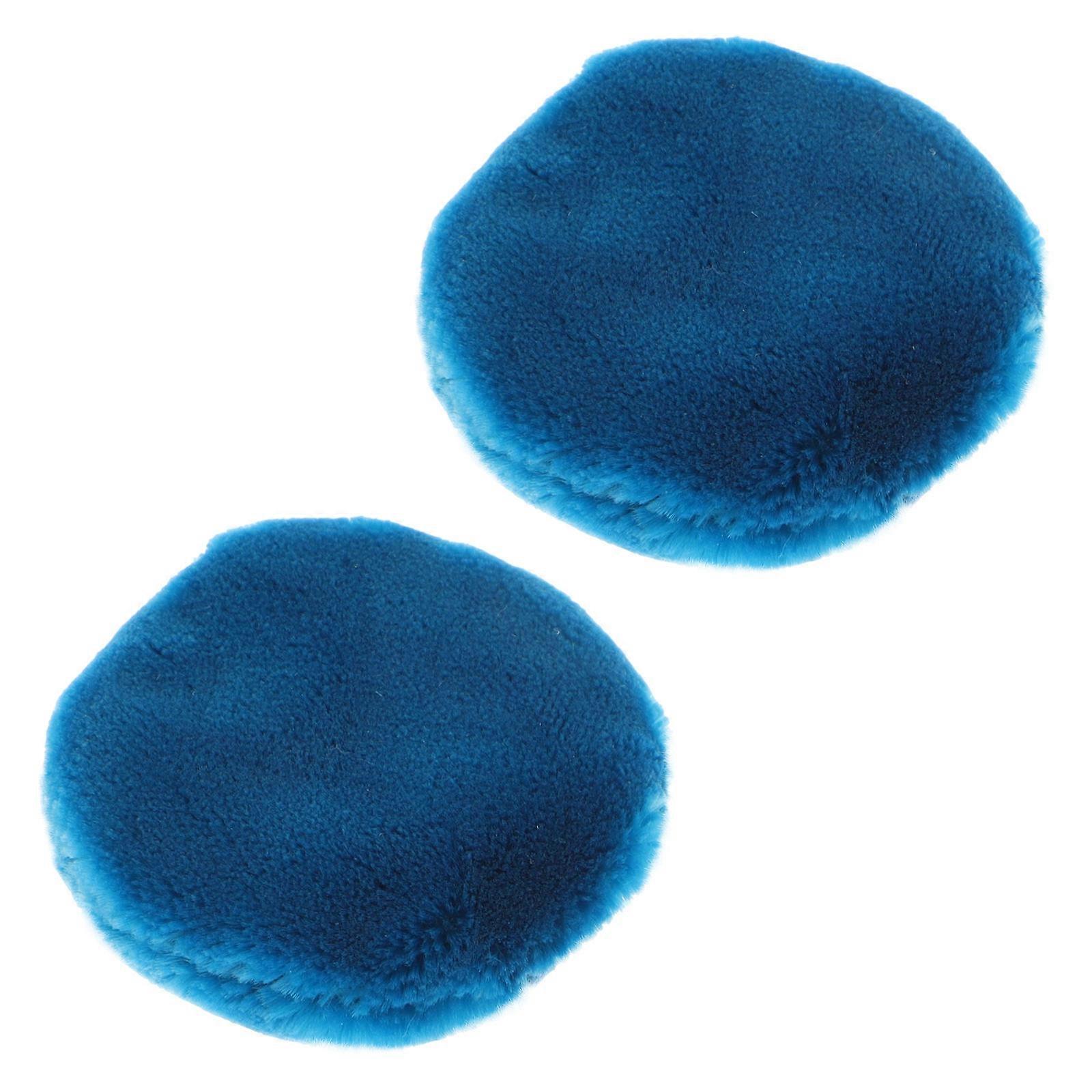 Makeup Dry Powder 4Pcs Dark Blue Soft Replacement Puff Set