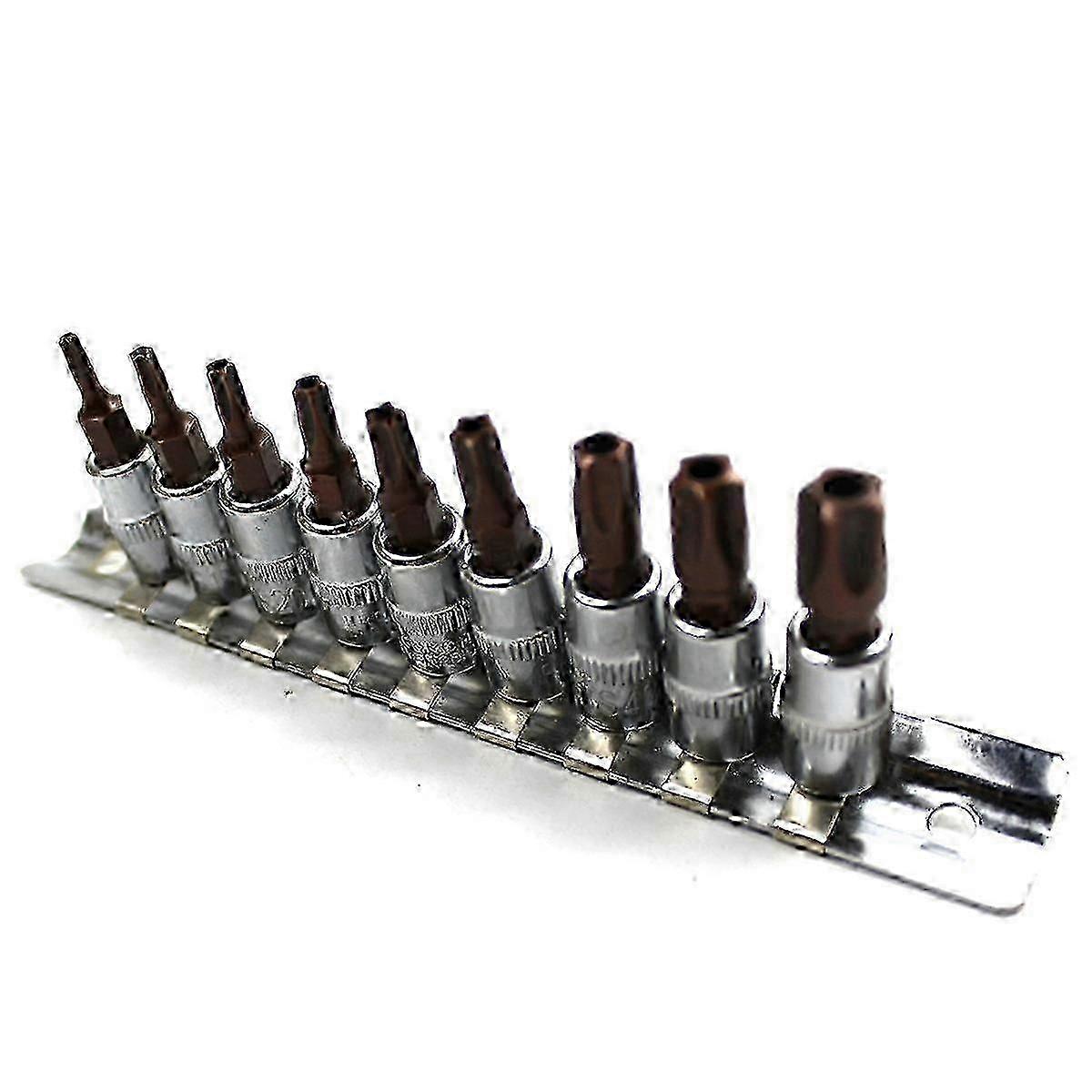 9-Piece Star Torx Bit Set