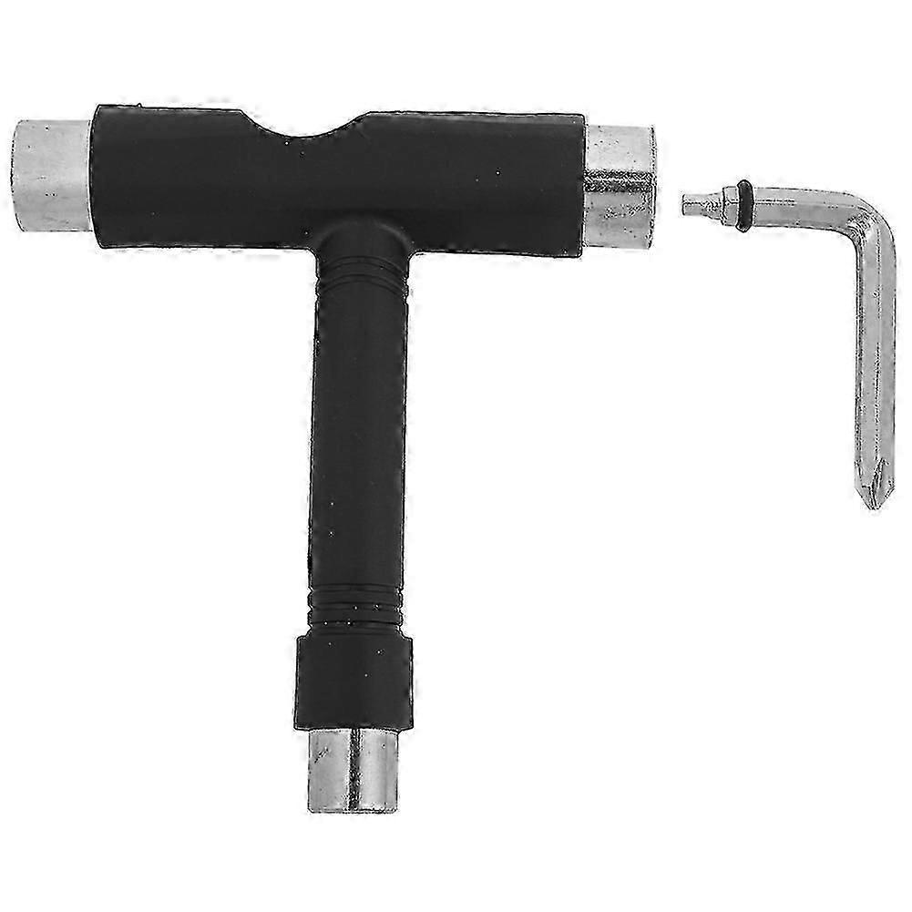 Durable Skateboard T shape Wrench & L Shape Spanner Portable Screwdriver Tool Assembly SO