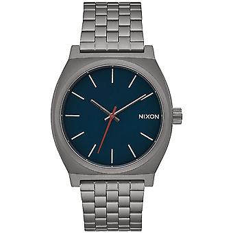 Nixon Time Teller Watch for Unisex Analog Quartz with Stainless Steel Bracelet A0452340