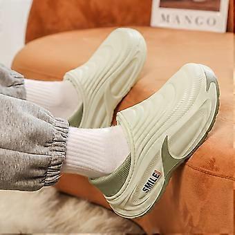 Pantoufles d'hiver doublées en polaire ultra-douce, chaussures d'intérieur et d'extérieur unisexes, chaussures décontractées antidérapantes pour femmes et hommes