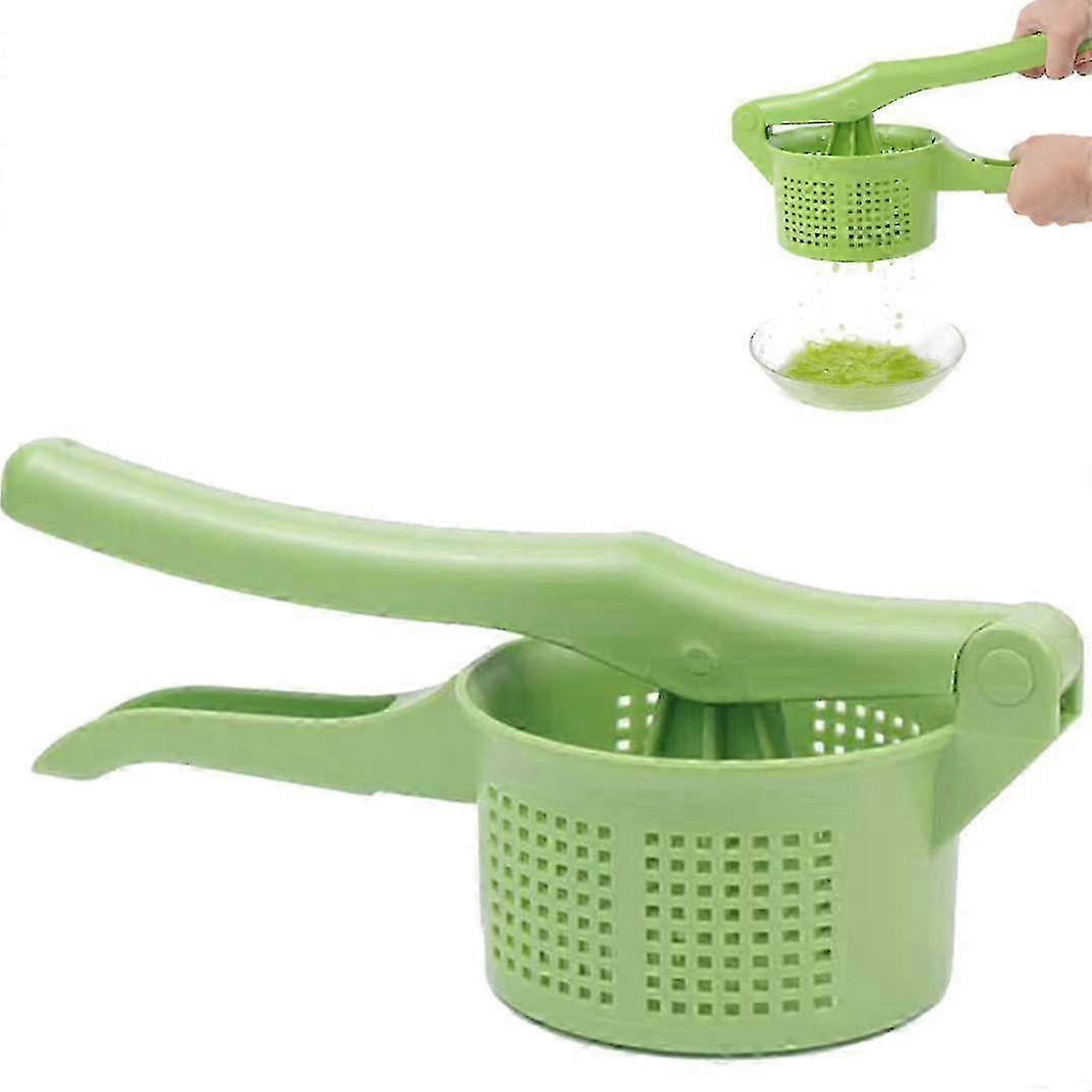 Dense-Grid Vegetable Press And Ricer