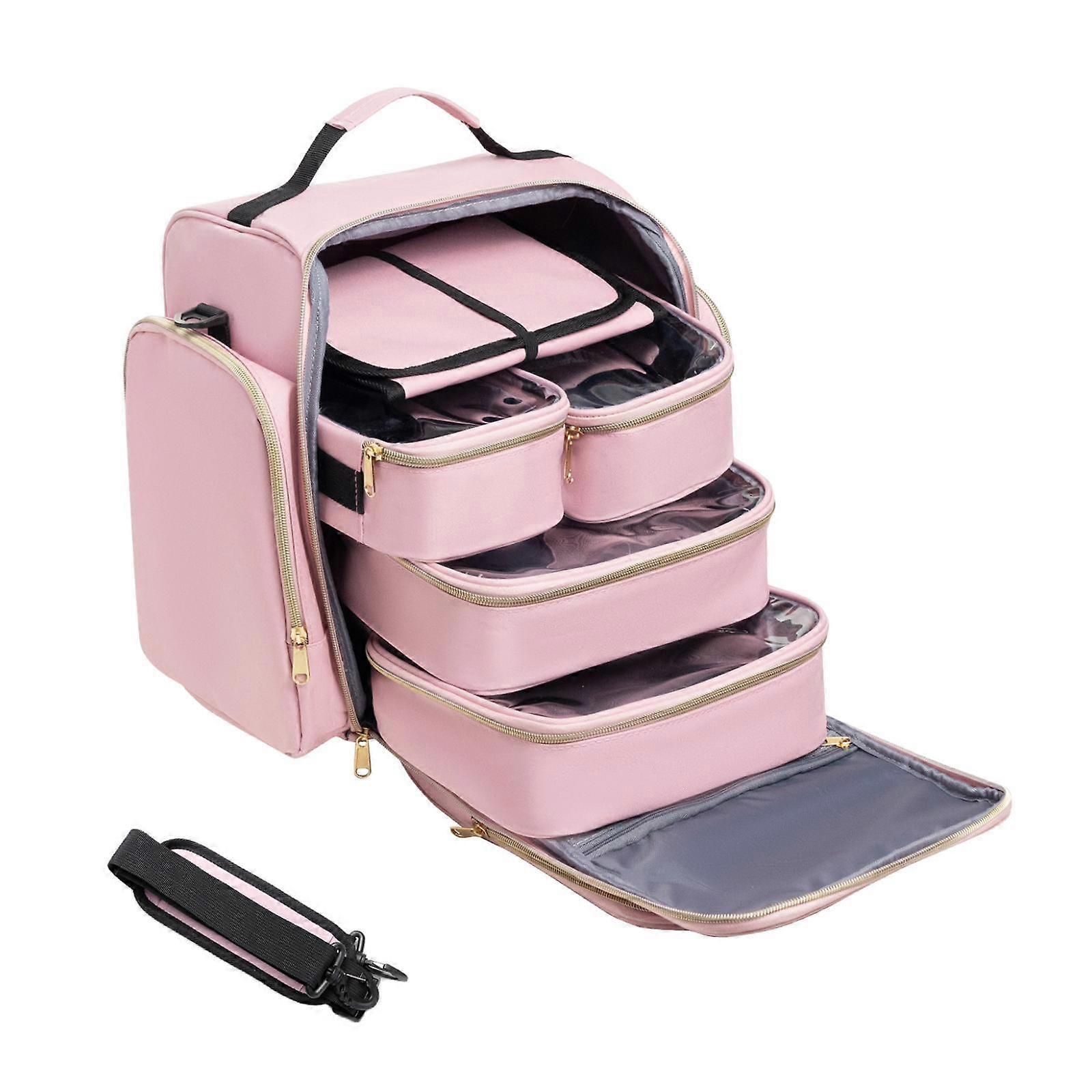Stylist-Grade Cosmetic Organizer Case