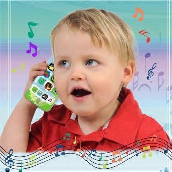 Baby Phone Toy with LED Lights & Music – Early Learning Educational Toy for Toddlers