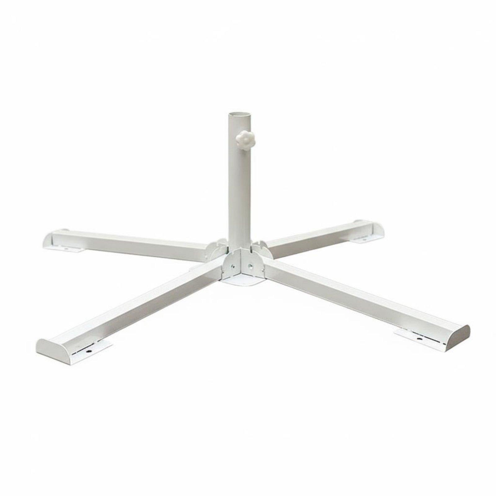 Foldable Umbrella Cross Base Stable Foldable Umbrella Stand Metal Sunshade Stand