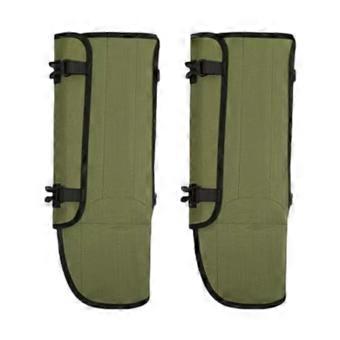 Snake Proof Hiking Gaiters Waterproof Breathable Leg Guards for Outdoor Hunting Trekking Green
