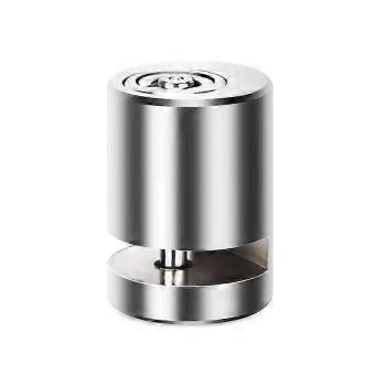 Compact Silver E-Bike Lock