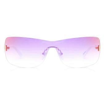 Guess GU8287 21Z Rimless White Women Single Lens Sunglasses UV1 Original