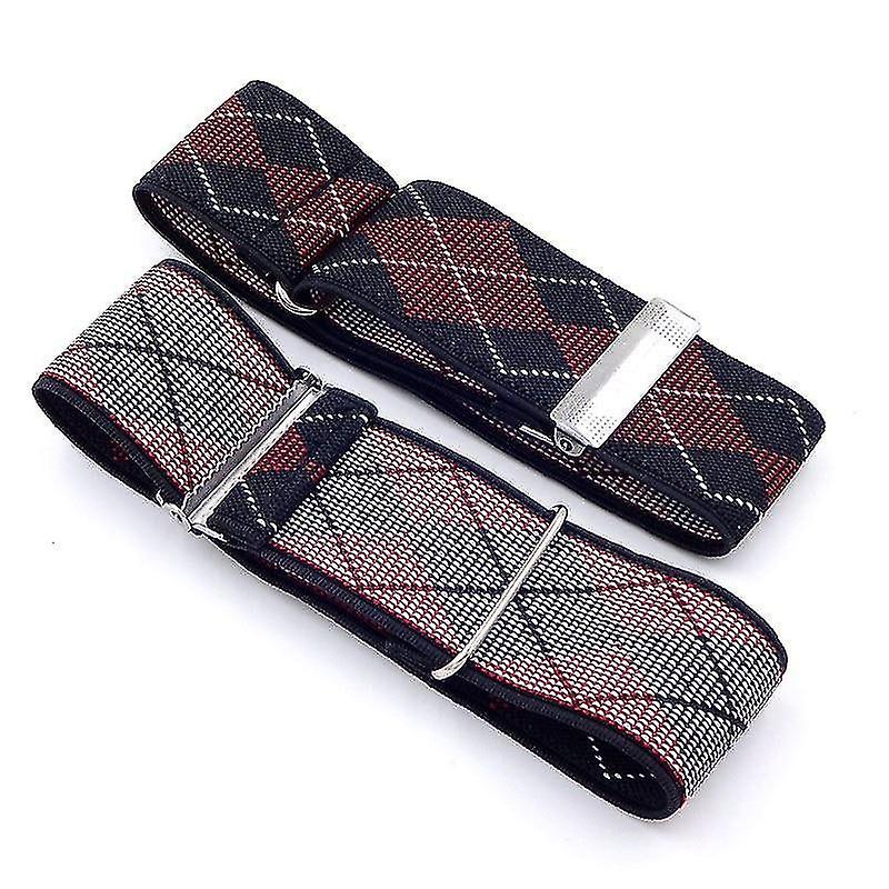 CHENGZI Lot De 3 Paires Brassards Réglables Antidérapants Pour Chemise - Maintien Manches