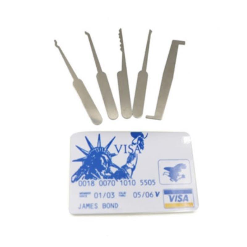 Mini Lockpick Broken Practice Tools Steel Locksmith Tool For Training