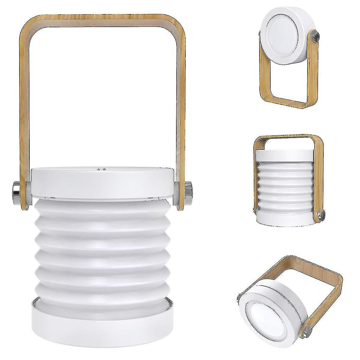 Retractable Led Touch Lamp Folding Telescopic Night Light Lantern Table Lamp