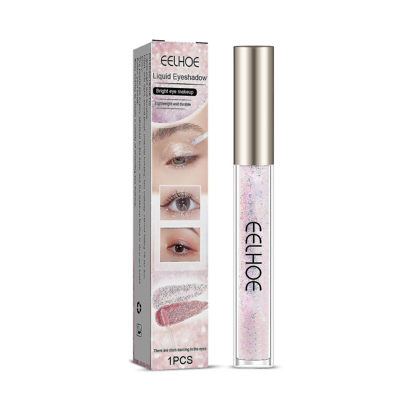 Qian Hoogglans Vloeibare Oogschaduw Verhelderen Traan Oogmake-up Waterdicht Fijne Flash Hoogglans Liggend Zijderups Parel Glitter Oogschaduw