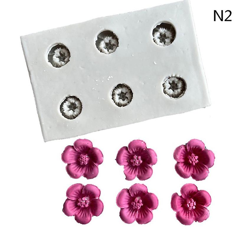 Rose Flower Silicone Sugarcraft Mold Cookie Cupcake Baking Mold Kitchen Tools