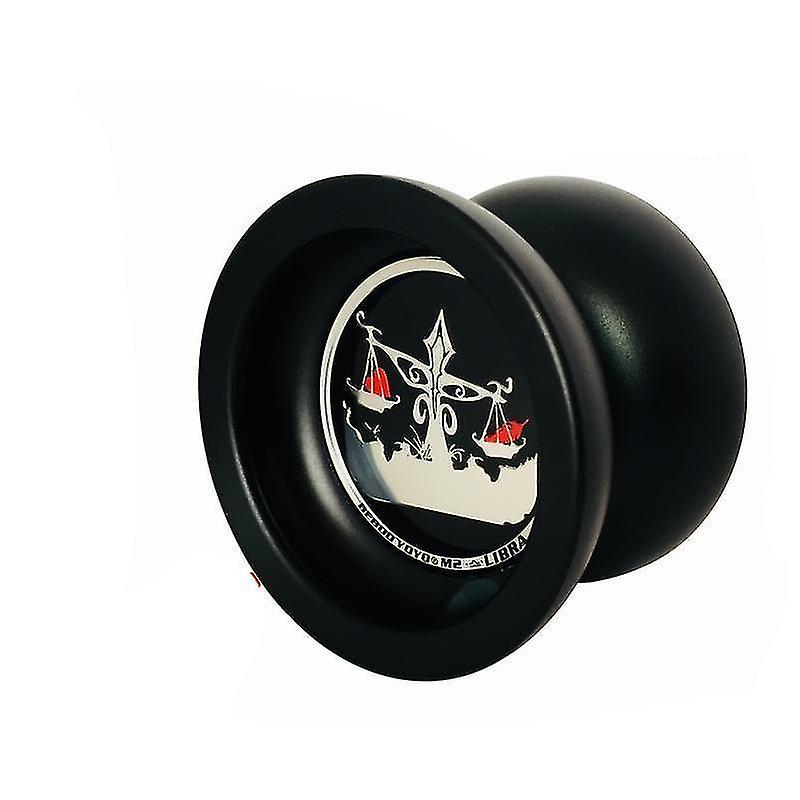 Black 5 Aluminum Alloy Yoyo Ball Bearing String Professional Playing Toy