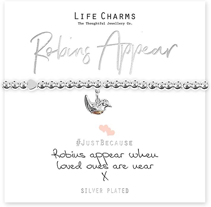 Life Charms Robins Appear Bracelet