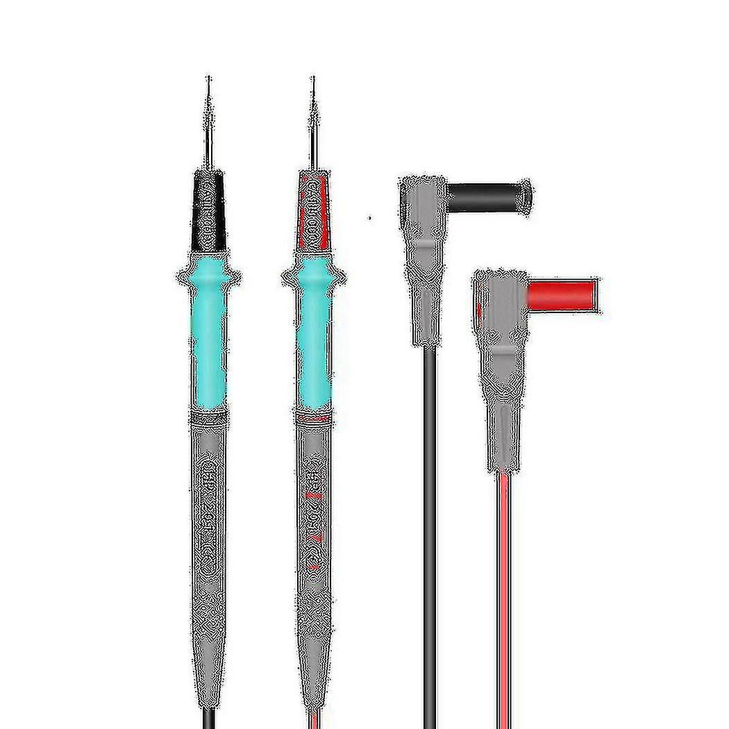 Multimeter Test Leads Silicone Line 1000v 20a Needle-tip Probe Tester Multimeter Cable
