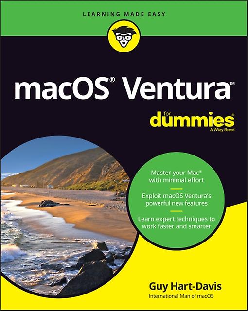 Macos Ventura For Dummies by Guy HartDavis Paperback Book